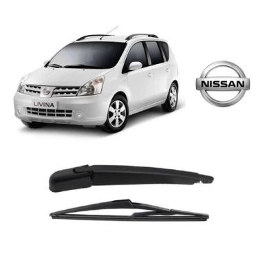 Imagem de Braço Limpador Parabrisa Traseiro com Palheta Nissan Livina 2008 2009 