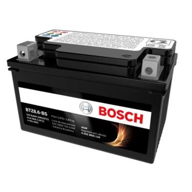 Imagem de Bateria Moto Yamaha Yzf R-6 8.6ah Bosch Btz8.6-bs (ytz10s)
