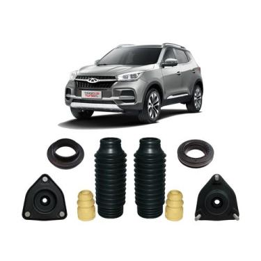 Imagem de Par Kit Batente Suspensão Dianteira Tiggo 5x 2019 2020 2021 - Auto Fle