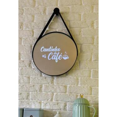 Imagem de Cantinho do Café, Churrasco, Cerveja, Iluminado em Espelho Adnet 35x35