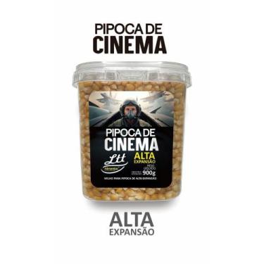 Imagem de Milho de Pipoca De Cinema Alta Expansão 900g No Pote LTT OFICIAL - ltt