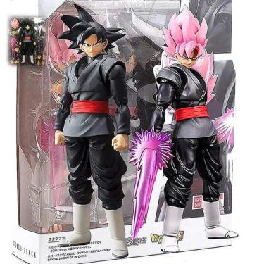 Imagem de Boneco Goku Black Articulado Dragon Ball Action Figure Movel Brinquedo
