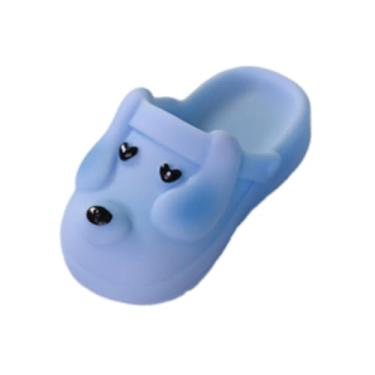 Imagem de YIJU Chinelos de boneca BJD 1:6 Mini sapatos de boneca Calçados de desenho animado em forma de cachorro Chinelos para boneco de ação Corpo Presente de , Azul