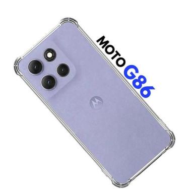 Imagem de Capa Capinha Transparente Compatível Para Motorola Moto G86 - Db