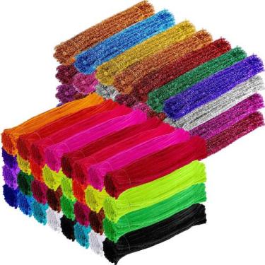 Imagem de Limpadores de cachimbo abertos 1500 unidades de suprimentos artesanais