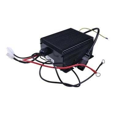 Imagem de JEENDA Carregador de bateria 24V 5A 1121-520004-0A compatível com Big Joe P33 Empilhadeira elétrica de paletes compatível com equipamento EP EPT20-15EHJ com número de série E2314827 em diante