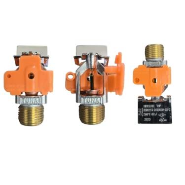Imagem de Spray lateral horizontal de resposta rápida com cabeça de aspersão de incêndio - Aprovado pela FM e listado pela UL 1/5.1 cm NPT 93.3 °C (93 ℃) K = 5.6 (K80/métrica) Resposta rápida para sistema de