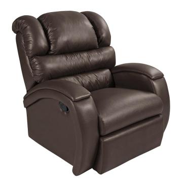 Imagem de Poltrona Reclinável com Zero Wall Imperial Tabaco
