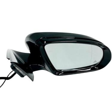 Imagem de CAMIL Espelho de porta lateral de ponto cego, espelho retrovisor adequado para Mercedes Benz W213 E Class E300 E350 E400 Sedan modelo ano 2016-2023 (lado direito do passageiro)