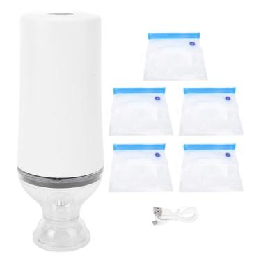 Imagem de Fafeicy Kit de Compressão Elétrico Portátil para Embalagem a Vácuo, Bomba de Vedação a Vácuo para Sacos de Armazenamento, Consumíveis de Impressão 3D