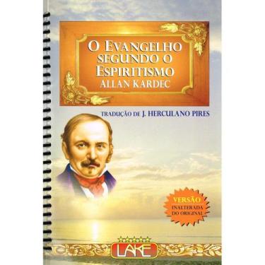 Imagem de O Evangelho Segundo o Espiritismo - Normal Espiral (16X23) - LAKE