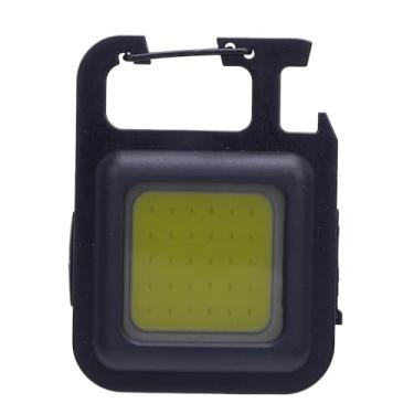 Imagem de Dioche Chaveiro Luz de Trabalho Recarregável Portátil Lanterna Brilhante Multi Modo Chaveiro Luz de Emergência para Equitação Noturna Pesca Caminhadas Material Abs