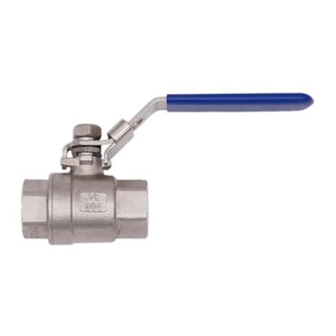 Imagem de Home Brewing Homebrew Beer Ball Valve - 1/5.1 cm NPT aço inoxidável 304 porta completa válvula de esfera para fermentação caseira grau alimentício acessórios de fabricação de cerveja