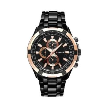 Imagem de Relógio Masculino À Prova D'Água Esportivo Militar Quartz CURREN 8023 