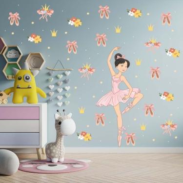 Imagem de Adesivo de Parede Bailarina Balé Ballet Bailarina 4