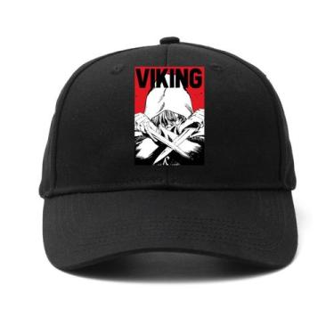 Imagem de Boné de beisebol Vikings Anime para adultos, tamanho ajustável - Yiwei