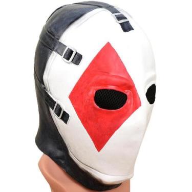 Imagem de Máscara Diamond Heart Headgear Latex Full Face Party Cosplay - yiweisa