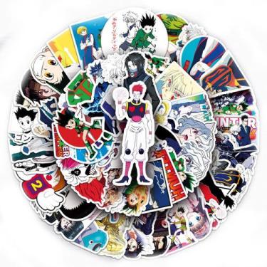 Imagem de Adesivos Hunters, vinil impermeável, anime, 50 unidades/lote - yiweisa