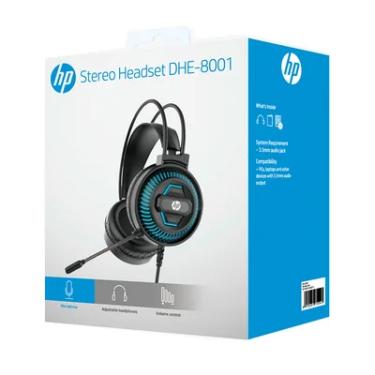 Imagem de Fone De Ouvido Headset Hp Dhe-8001 Gamer Usb/p2/p3
