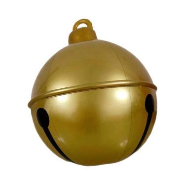Imagem de Bola Inflável Gigante De Natal De 60cm Para Decoração De Jardim, Balão