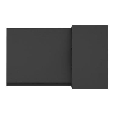 Imagem de Armário De Cozinha Aéreo De Canto Veneza Mp3742.895 Preto