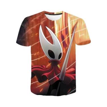 Imagem de Camisetas Casuais Infantis Com Desenhos Animados, Hollow Knight, Estam