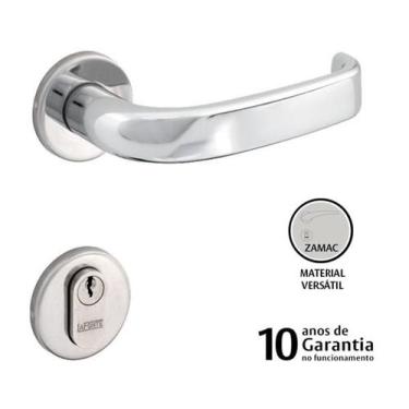 Imagem de Fechadura 236 St1 40mm Externa Cromada Lafonte - La fonte