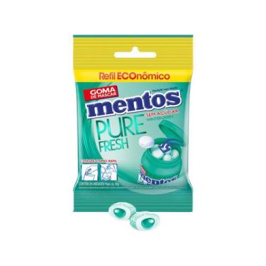 Imagem de Chiclete Mentos Pure Fresh Winter Green Sem Açúcar 28 Unidades 56g, Wi