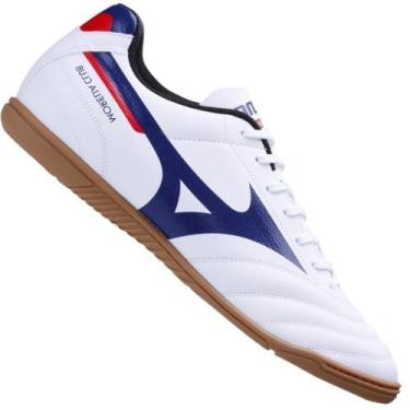 Imagem de Chuteira Futsal Mizuno Morelia Club In, Branco, 38
