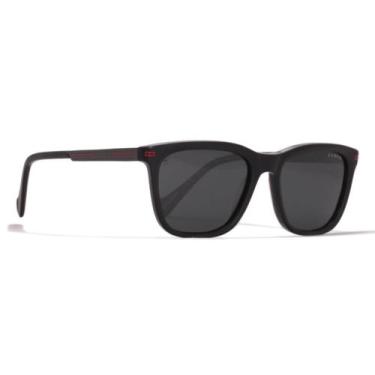 Imagem de Óculos De Sol Evoke EVK RX77S A11P Matte Black Gray Polarized, Preto f