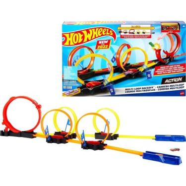 Imagem de Hot Wheels Pista de Brinquedo Corrida Multi Loop - Mattel