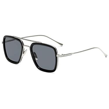 Imagem de Men Sunglasses Man Sun Glasses Vintage Metal Eyewear Steam Punk Sunglass UV400 Male,1,China