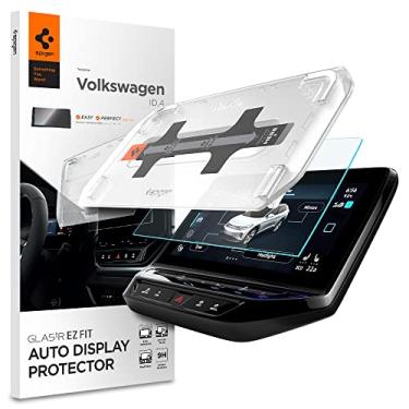 Imagem de Spigen Película de vidro temperado [GlasTR EZ FIT] projetada para Volkswagen ID.4 Pro S 12" 2023/2022/2021 – fosco/anti-impressão digital