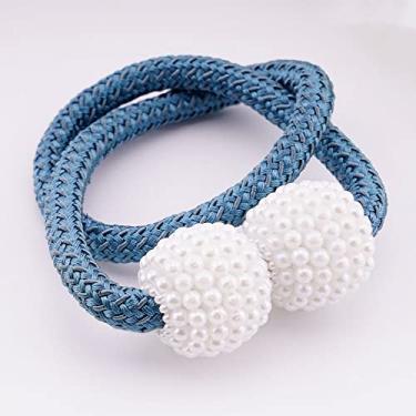 Imagem de 1 pacote de prendedor de cortina magnético prendedor de cortina prendedor de fivela de bola pendurada fivela de suspensão acessórios para cortina decoração de casa, 09