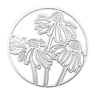 Imagem de Estêncil de corte de metal de flor, estêncil, corte, cartão, gravação, faça você mesmo, álbum de fotos, molde para decoração de moldes de metal para scrapbooking