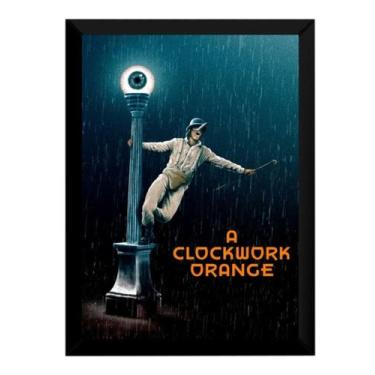 Imagem de Quadro Poster Decorativo Filme Laranja Mecanica Arte  42x29c - Fanarte