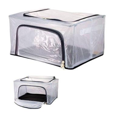 Imagem de Caixa Organizadora Multiuso 24 Litros 39X29X19Cm Empilhável