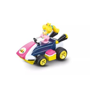 Imagem de Carrera RC Nintendo Mario Kart 2,4 GHz Mini r dio colecion vel, brinquedo de controle remoto p ssego