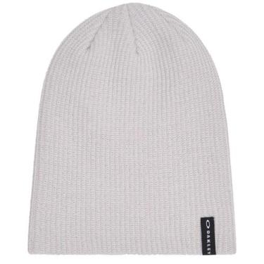 Imagem de Gorro Oakley Back Bone Beanie 2.0 Lunar Rock, Único, Cinza claro