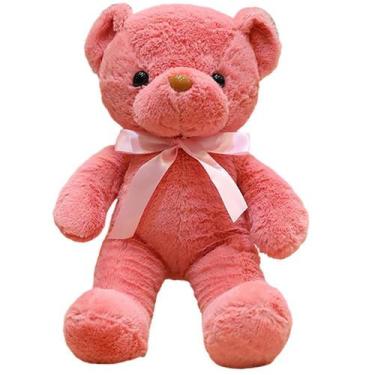 Imagem de Ursinho de pelúcia de pelúcia BIUBIULOVE 34 cm de pelúcia macia rosa
