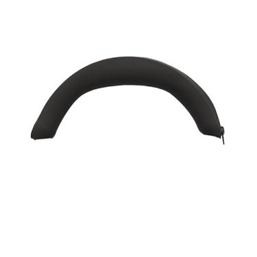 Imagem de Capa de silicone compatível com fones de ouvido Sony INZONE H7/H9, protetor de fone de ouvido com zíper (preto)