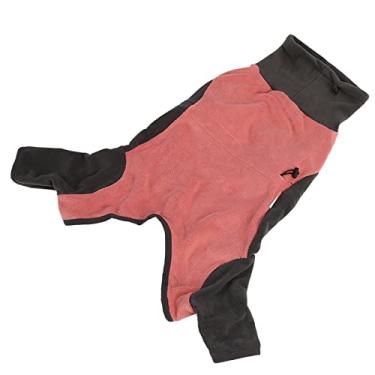 Imagem de Acouto Casaco para Cachorro Jaqueta de Cachorro Elástico Poliéster Gola Alta 4 Pernas Roupas de Inverno para Cães Com Fivela, Roupas para Cães de Quatro Pernas, Casaco de Inverno para à Prova de -