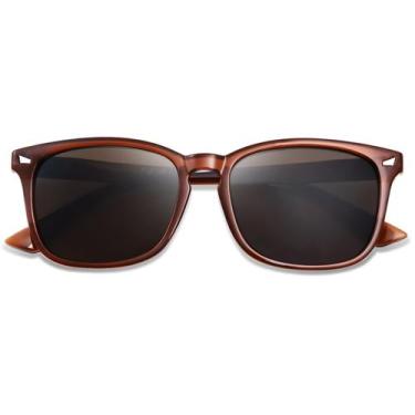 Imagem de Óculos de sol de leitura OPTOFENDY Brown UV400 Spring Hinge 1.0