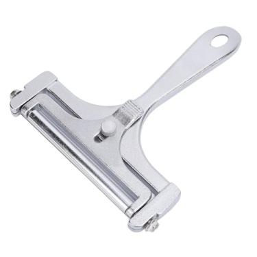 Imagem de Alomejor Cortador de Queijo, Ferramenta de Corte de Queijo de Fio Ajustável Portátil de Aço Inoxidável Com Aderência Ergonômica para Placa de Charcutaria e Sanduíche Grelhado
