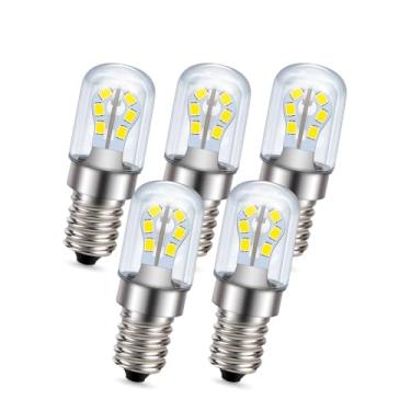 Imagem de Ruiandsion Lâmpada LED E14 6000K Branco AC/DV 24V 1200LM para Lustre Geladeira Lâmpada de Sal Lâmpada de Substituição Pacote com 5
