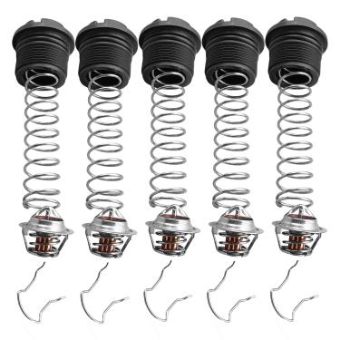 Imagem de MQLPXI Kit de regulador térmico de 5 peças 77707-0010 adequado para todos os aquecedores de piscina Mastertemp Sta-rite, kit de substituição do regulador de temperatura substitui 38000-0007S