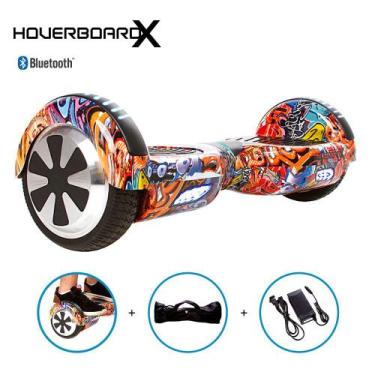Imagem de Hoverboard Skate 6,5" Grafite Urbano HoverboardX Bluetooth