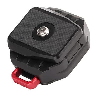 Imagem de Placa de liberação rápida V Lock, base de liberação rápida de montagem em V de liga de alumínio para estabilizador, câmera SLR, luz de enchimento, monitor