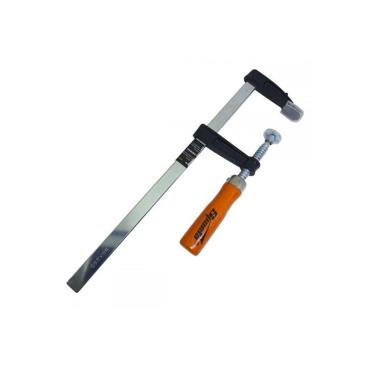 Imagem de Grampo Sargento Tipo F 250X50x300mm Cabo Em Madeira Sparta 2042955