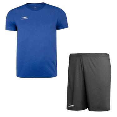 Imagem de Kit Penalty X Camiseta + Calção Plus Size Masculi-Masculino